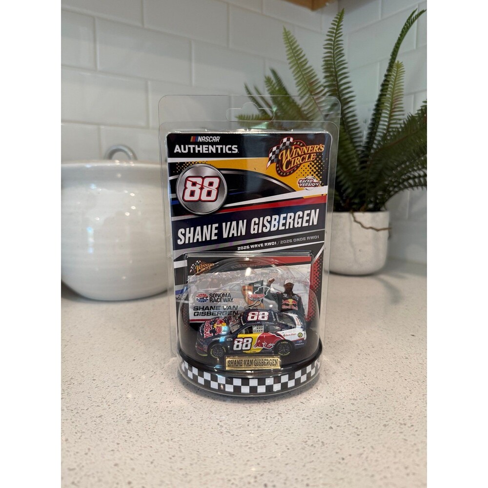 Shane Van Gisbergen Red Bull Sonoma Win 2026 RW01 Winner’s Circle 1:64 nascar